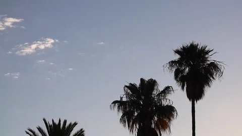Clouds moving slowly in the sky time lapse Video stock 120720154