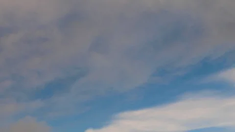 Clouds moving slowly in the sky time lapse89 Stock Footage 120914055