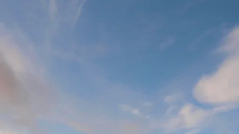 Clouds moving slowly in the sky time lapse88 Stockbeeldmateriaal 120914068