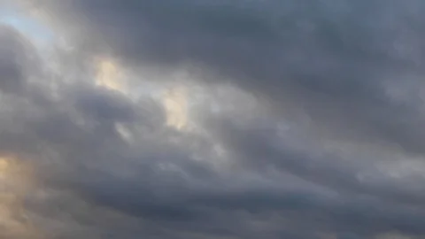Clouds moving slowly in the sky time lapse140 Stock Footage 120999401