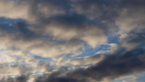 Clouds moving slowly in the sky time lapse138 Stock Footage 120999484