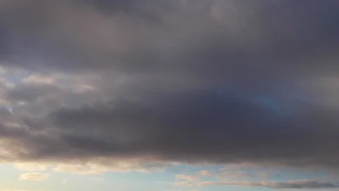 Clouds moving slowly in the sky time lapse136 Stock Footage 120999557