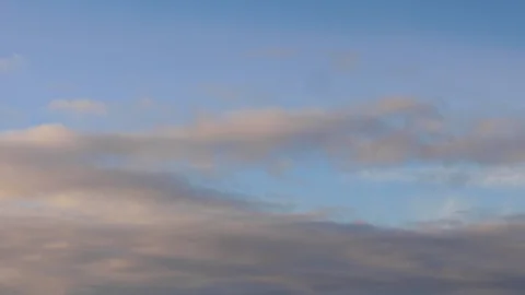 Clouds moving slowly in the sky time lapse133 Stock Footage 121001514