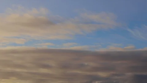Clouds moving slowly in the sky time lapse132 Stock Footage 121001561