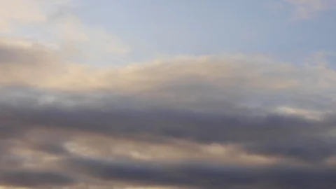 Clouds moving slowly in the sky time lapse130 Stock Footage 121001764