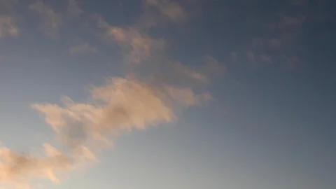Clouds moving slowly in the sky time lapse124 Stock Footage 121001996