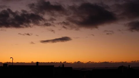 Clouds moving slowly in the sky time lapse120 Stock Footage 121002150