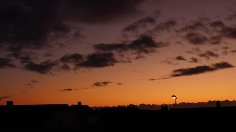 Clouds moving slowly in the sky time lapse119 Stock Footage 121002201