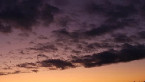 Clouds moving slowly in the sky time lapse117 Stock Footage