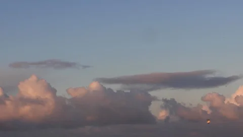 Clouds moving slowly in the sky time lapse115 Stock Footage 121002676