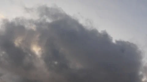 Clouds moving slowly in the sky time lapse163 Stock Footage 121230470