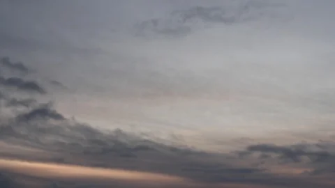 Clouds moving slowly in the sky time lapse152 Stock Footage 121230931