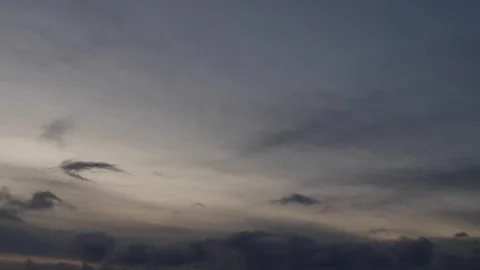 Clouds moving slowly in the sky time lapse151 Stock Footage 121230988