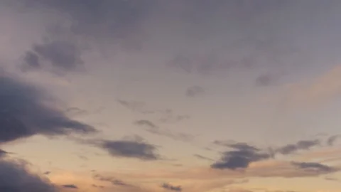 Clouds moving slowly in the sky time lapse182 Stock Footage 121320080