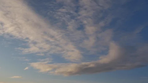 Clouds moving slowly in the sky time lapse181 Stock Footage 121320084
