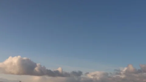Clouds moving slowly in the sky time lapse178 Stock Footage 121320339