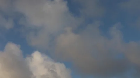 Clouds moving slowly in the sky time lapse175 Stock Footage 121320534