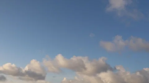 Clouds moving slowly in the sky time lapse176 Stock Footage 121320566