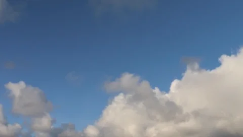 Clouds moving slowly in the sky time lapse174 Stock Footage 121320635