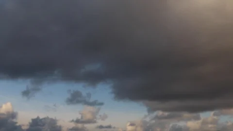 Clouds moving slowly in the sky time lapse168 Stock Footage 121320895