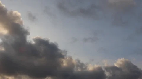 Clouds moving slowly in the sky time lapse165 Stock Footage 121321298