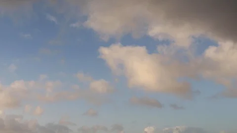 Clouds moving slowly in the sky time lapse201 Stock Footage 121603186