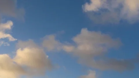 Clouds moving slowly in the sky time lapse198 Stock Footage 121603217