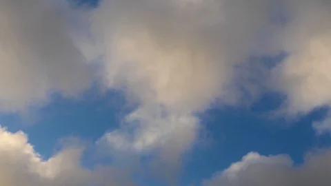 Clouds moving slowly in the sky time lapse199 Stock Footage 121603247