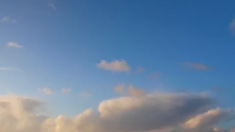 Clouds moving slowly in the sky time lapse195 Stock Footage 121603451