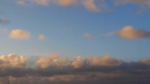 Clouds moving slowly in the sky time lapse191 Stock Footage 121603602