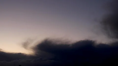 Clouds moving slowly in the sky time lapse187 Stock Footage 121603707