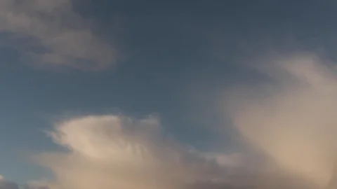 Clouds moving slowly in the sky time lapse186 Stock Footage 121603751