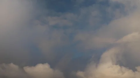 Clouds moving slowly in the sky time lapse185 Stock Footage 121603795