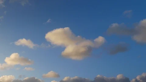 Clouds moving slowly in the sky time lapse206 Stock Footage 121747744