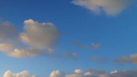 Clouds moving slowly in the sky time lapse205 Stock Footage 121747759