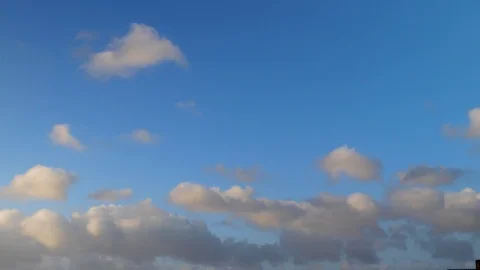 Clouds moving slowly in the sky time lapse204 Stock Footage 121747826