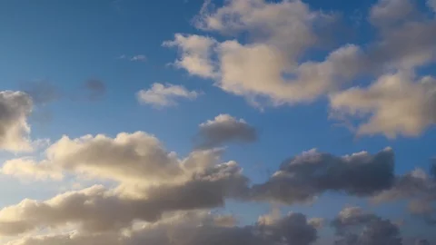 Clouds moving slowly in the sky time lapse203 Stock Footage 121747831