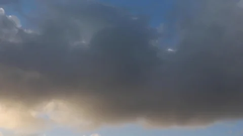 Clouds moving slowly in the sky time lapse202 Video stock 121747905
