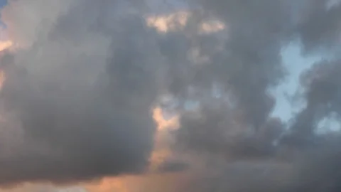Clouds moving slowly in the sky time lapse220 Stock Footage 121839228