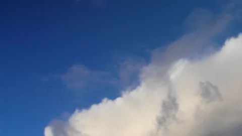 Clouds moving slowly in the sky time lapse219 Stock Footage 121839318