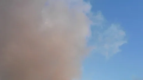 Clouds moving slowly in the sky time lapse218 Stock Footage 121839349