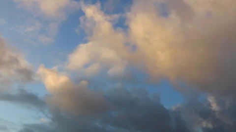 Clouds moving slowly in the sky time lapse217 Stock Footage 121839880