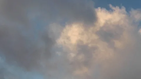 Clouds moving slowly in the sky time lapse216 Stock Footage 121839894