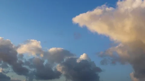 Clouds moving slowly in the sky time lapse212 Stock Footage 121840168