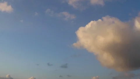 Clouds moving slowly in the sky time lapse210 Stock Footage 121840245