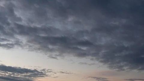 Clouds moving slowly in the sky time lapse259 Stock Footage 121892837
