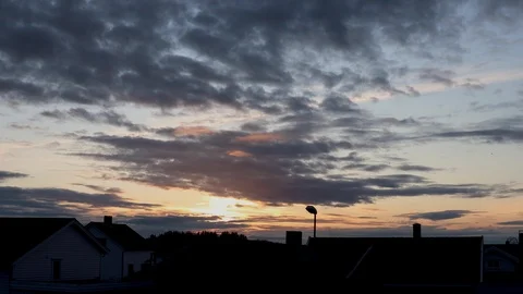 Clouds moving slowly in the sky time lapse257 Stock Footage 121892879