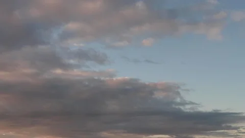 Clouds moving slowly in the sky time lapse250 Stock Footage 121893098