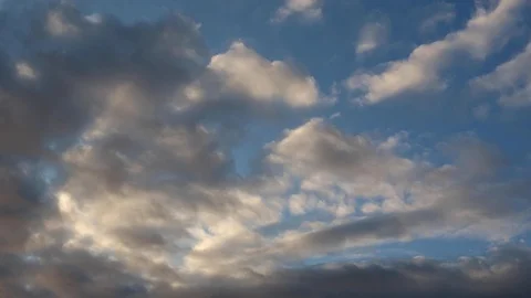 Clouds moving slowly in the sky time lapse248 Stock Footage 121893152