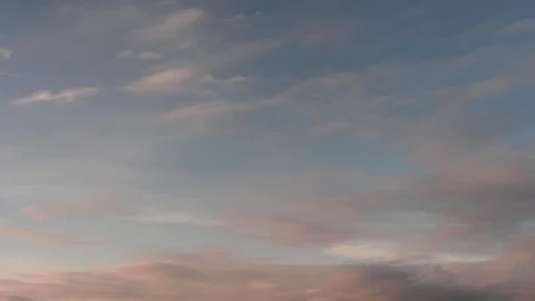 Clouds moving slowly in the sky time lapse243 Stock Footage 121893251